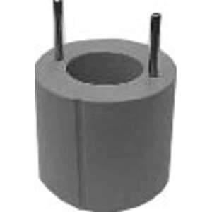 368459_80/100 mL, 44 mm Diameter Glass Bottle Adapter with Screw-On Cap, quantity of two