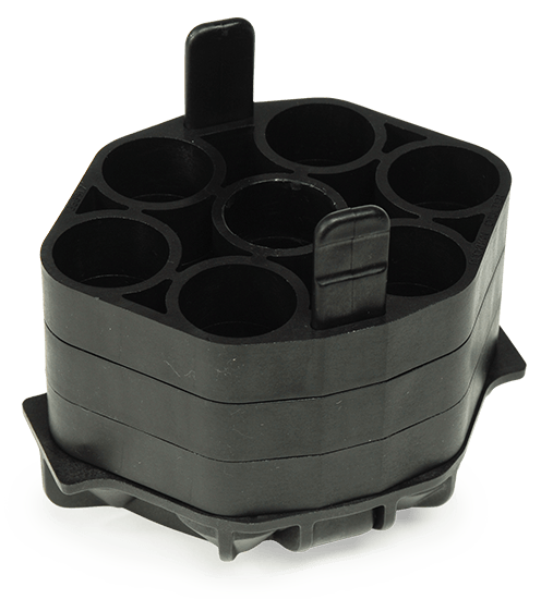 392076_30mm Diameter Polypropylene Tube Adapter Assembly, Quantity of Four